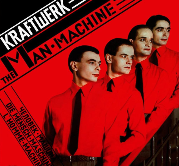 Kraftwerk Man Machine album cover