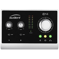 Audient iD14 10-In/4-Out High Performance Audio Interface w/ ScrollControl