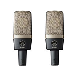 AKG C314 Professional Multi Pattern Condenser Microphones Stereo Pair