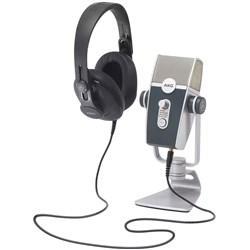 AKG Podcaster Essentials Pack w/ AKG Lyra Ultra-HD USB Mic & AKG K371 Headphones
