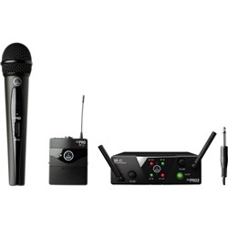 AKG WMS40 Vocal/Instrument Dual Wireless System Band US25A/C (537.500/539.300MHz)