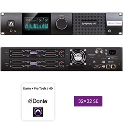 Apogee Symphony I/O MKII 32x32 SE Configuration Dante + PT HD Audio Interface