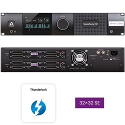 Apogee Symphony I/O MKII 32x32 SE Configuration Thunderbolt Audio Interface