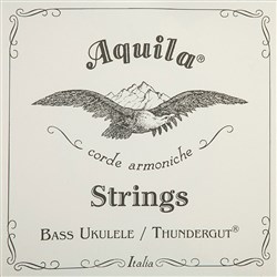 Aquila Thundergut 4-String Bass Ukulele Set (GDAE)