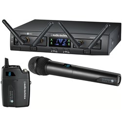 Audio Technica System 10 Pro ATW1312 Body-Pack / Handheld Wireless Mic System