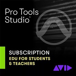 Avid Pro Tools Studio 1-Year Subscription - NEW - EDU - Student/Teacher (eLicense)