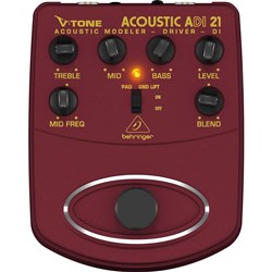 Behringer ADI21 V-Tone Acoustic Amp Modeling DI Box