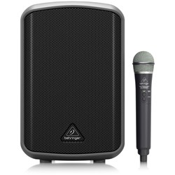 Behringer Europort MPA100BT 100W Speaker w/ Wireless Mic, Battery & Bluetooth