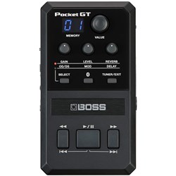 Boss Pocket GT Pocket Effects Processor w/ Integrated YouTube Features