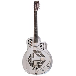 Bourbon Street 3C-NC Tricone Cutaway Resonator w/ Pickup & Case