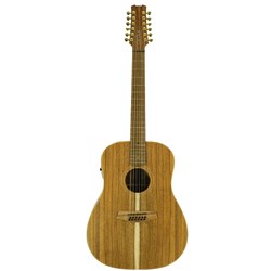 Cole Clark CCFL2E-12-BLBL 12-String Acoustic Electric Guitar inc Hard Case
