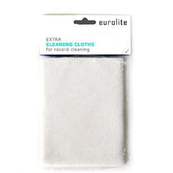 Eurolite Cleaning Cloths for Vinyl Records (10-Pack)
