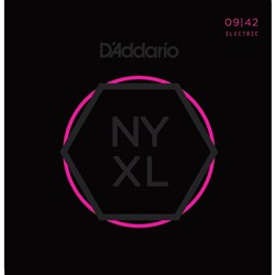 D'Addario NYXL0942 Nickel Wound Electric Guitar Strings - Super Light (9-42)