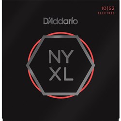 D'Addario NYXL1052 Nickel Wound Electric Strings - Light Top / Heavy Bottom (10-52)