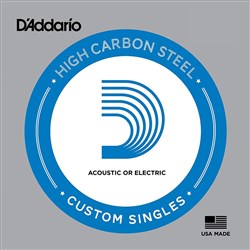 D'Addario PL024 Plain Steel Guitar Single String (.024)