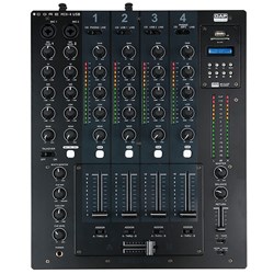 DAP Audio CORE MIX-4 USB 4-Channel DJ Mixer w/ USB Audio Interface