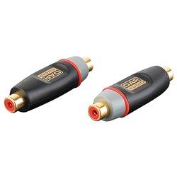 DAP Audio XGA-01 Xcaliber Series RCA(F) to RCA(F) Adapter (SINGLE)