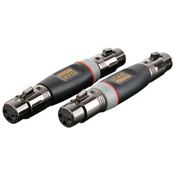 DAP Audio XGA-21 Xcaliber Series 3-Pin XLR(F) to 3-Pin XLR(F) Adapter (SINGLE)