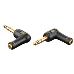 DAP Audio XGA-39 Xcaliber Series 3.5mm TRS(F) to 1/4" TRS(M) (Right-Angle, SINGLE)