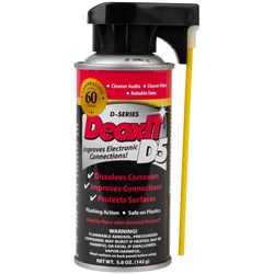 DeoxIT D-Series Contact Cleaner & Rejuvenator - 5% Solution (142g)