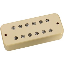 DiMarzio DP209CR P90 Super Distortion Soap Bar Pickup (Cream w/ Nickel Poles)