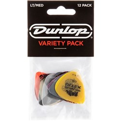 Dunlop Variety Guitar Pick 12-Pack (Light/Medium)
