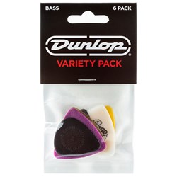 Dunlop PVP117 Bass Pick Variety 6-Pack