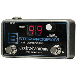 Electro Harmonix 8 Step Program Remote Preset Foot Controller Pedal