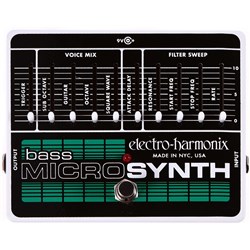 Electro Harmonix Bass Micro Synthesizer Analog Microsynth Pedal