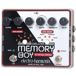 Electro Harmonix Deluxe Memory Boy Analog Delay w/ Tap Tempo Pedal