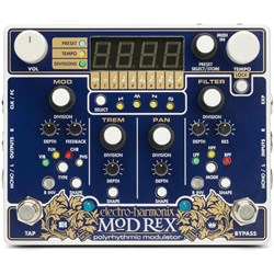 Electro Mod Rex Polyrhythmic Modulator Pedal w/ MIDI Sync and Tap Tempo