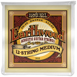 Ernie Ball Earthwood 80/20 Bronze Acoustic Guitar Strings 12-String - Medium (11-28)