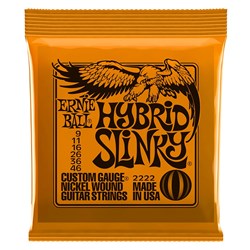 Ernie Ball Hybrid Slinky Nickel Wound Electric Guitar Strings - (9-46)