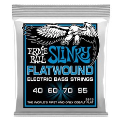 Ernie Ball Flatwound Slinky Cobalt Bass Strings - (40-95)