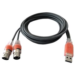 ESI MIDIMATE eX USB 2.0 MIDI Interface Cable w/ 2x I/O Port