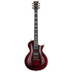 ESP LTD EC-1000 See Thru Black Cherry w/ EMG Pickups & Black Hardware