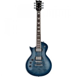 ESP LTD EC-256FM Left-Hand Electric Guitar w/ Flame Maple Top (Cobalt Blue)