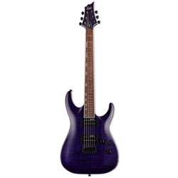 ESP LTD H-200FM Electric Electric Guitar w/ Flame Maple Top (See Thru Purple)