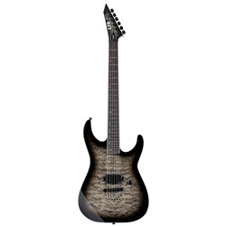 ESP LTD M-1001NT with Quilted Maple Top (Charcoal Burst)