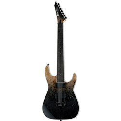 ESP LTD M-1007HT 7-String Hardtail w/ Burl Poplar Top (Black Fade)