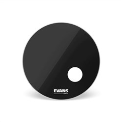 Evans EQ3 Resonant Black Bass Drum Head 20 Inch