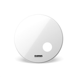 Evans EQ3 Resonant Smooth White Bass Drum Head 20 Inch