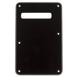 Fender Stratocaster Modern-Style Tremolo Backplate (Black 1-Ply)