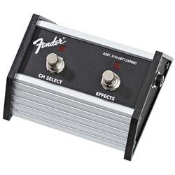 Fender 2-Button Footswitch: Channel Select - Effects On-Off