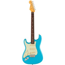 Fender American Pro II Strat Left-Hand Rosewood Fingerboard (Miami Blue)