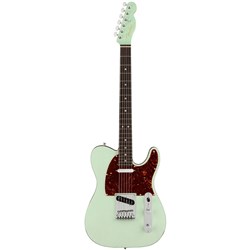 Fender Ultra Luxe Tele RW Fingerboard (Transparent Surf Green) inc Hard Case