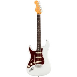 Fender American Ultra Strat Left-Hand RW Fingerboard (Arctic Pearl) inc Hard Case