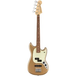Fender Player Mustang Bass PJ Pau Ferro Fingerboard (Firemist Gold)