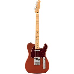 Fender Player Plus Telecaster Maple Fingerboard (Aged Candy Apple Red) inc Gig Bag