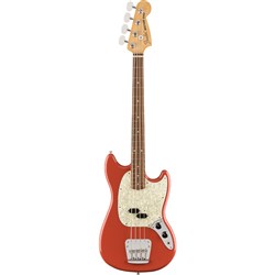 Fender Vintera '60s Mustang Bass Pau Ferro Fingerboard (Fiesta Red) w/ Gig Bag